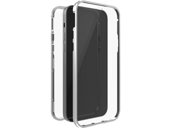Black Rock 360° Glass Cover Apple iPhone 13 Sølv 1170TGC08