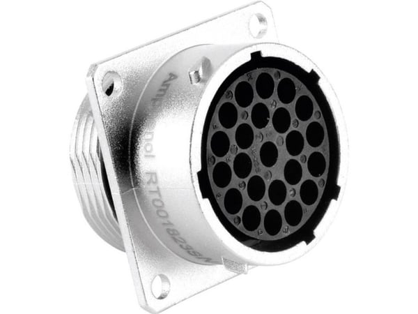 Amphenol RT0018-23SNH, suora, pistorasia, nikkeli, IP67