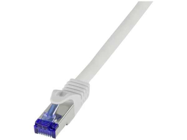 LogiLink Professional Ultraflex - Koblingskabel - RJ-45 (hann) til RJ-45 (hann) - 50 m - 6 mm - S/FTP - CAT 7 (kabel) / CAT 6a (kontakter) - haloge...