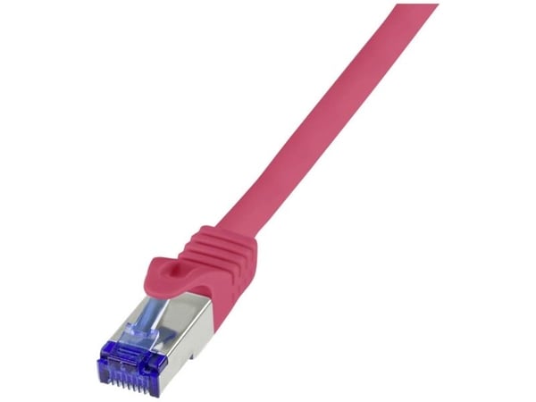 LogiLink C6A114S, 20 m, Cat6a, S/FTP (S-STP), RJ-45, RJ-45, Rød
