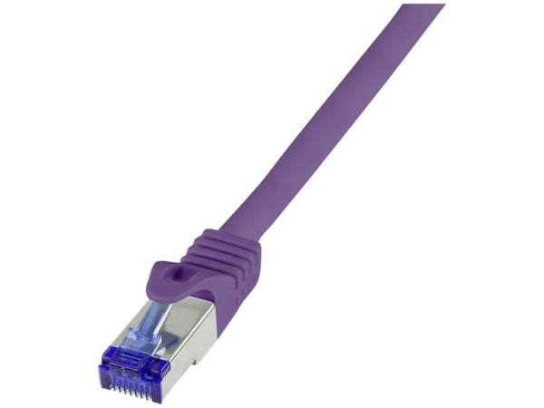 LogiLink C6A119S, 20 m, Cat6a, S/FTP (S-STP), RJ-45, RJ-45, Fiolett