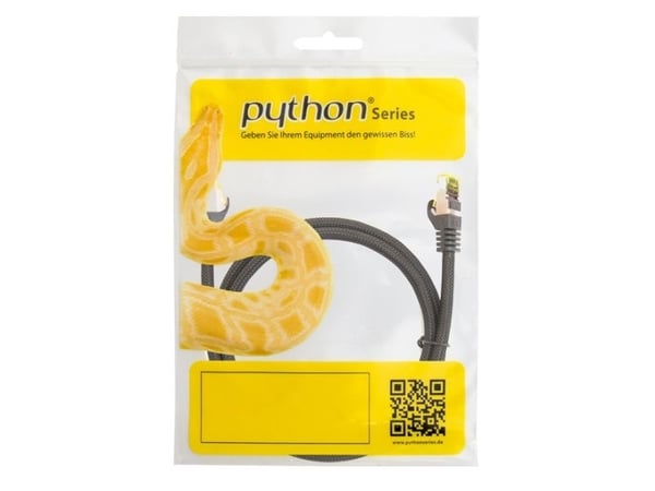 Python 8070PY-250S, 25 m, Cat7, S/FTP (S-STP), RJ-45, RJ-45, RJ-45