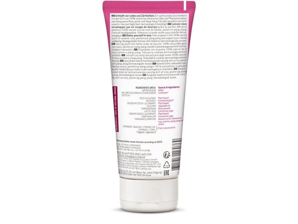 Weleda Aroma Shower LOVE, Badesåpe, 200 ml, Voksne, Unisex, Kropp, Normal hud