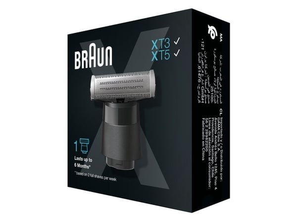 Braun XT10, Rakhuvud, 1 huvuden, Svart, Kina, Braun, Braun Series X