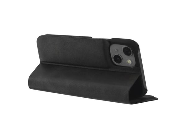 Hama Essential Line Guard Pro - Lommebok for mobiltelefon - fauxlær - svart - for Apple iPhone 13