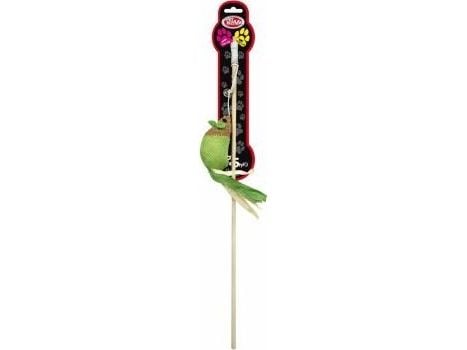Aqua Nova PETNOVA katt leketøy fiskestang med mus 40 cm CAT-ROD-WOOD-5 4242