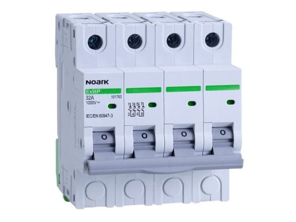 Noark Ex9IP 4P 32A kytkentäkoskettimet 101763