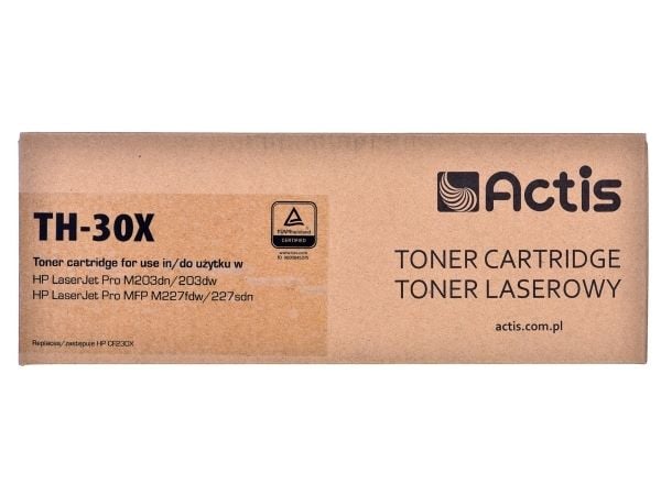 Actis toner do HP 30X CF230X new TH-30X, 3500 sidor, Svart, 1 styck