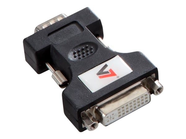 V7 - VGA-sovitin - HD-15 (VGA) (han) til DVI-I (hun) - lajittelu