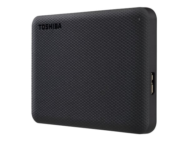 Toshiba Canvio Advance, 4000 GB, 2.5", 2.0/3.2 Gen 1 (3.1 Gen 1), Musta