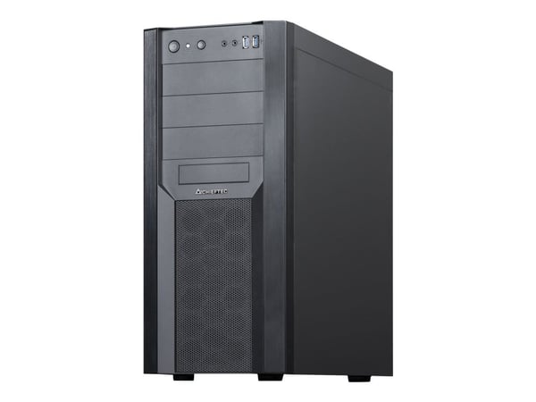 Chieftec Mesh Series CW-01B-OP - Tower - ATX - ingen strømforsyning (ATX) - svart - USB/lyd