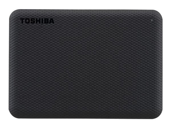 Toshiba Canvio Advance - Harddisk - 4 TB - ekstern (bærbar) - 2.5" - USB 3.2 Gen 1 - svart