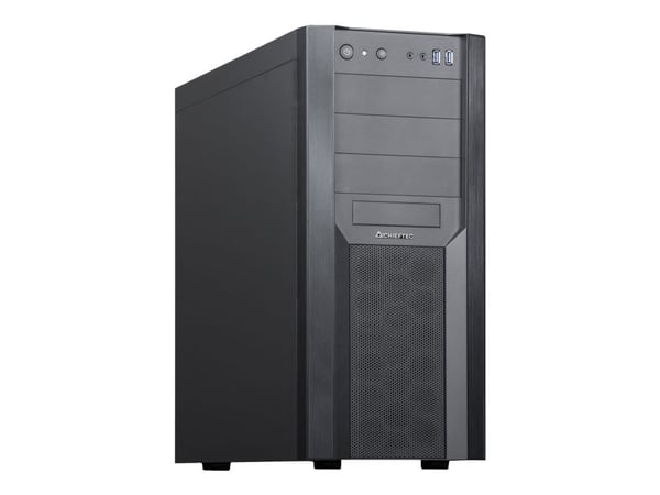Chieftec Mesh Series CW-01B-OP - Tower - ATX - ingen strømforsyning (ATX) - svart - USB/lyd