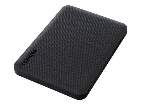 Toshiba Canvio Advance - Harddisk - 4 TB - ekstern (bærbar) - 2.5" - USB 3.2 Gen 1 - svart