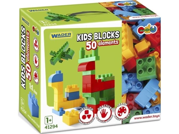 WADER Kids Blocks blokker 50stk 41294 12941