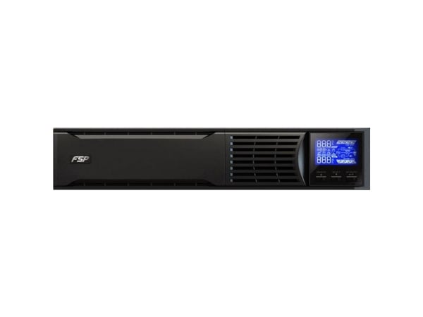 FSP Champ Rack 2K, Dobbeltkonvertering (Online), 2 kVA, 1800 W, Ren sinus, 120 V, 300 V