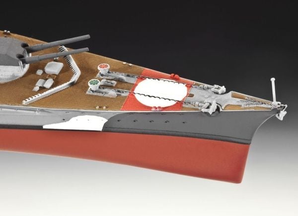 Revell Bismarck, Modellskepp, Monteringssats, 1:700, Battleship Bismarck, Pro, 295 styck