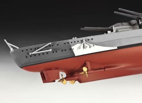Revell Bismarck, Modellskepp, Monteringssats, 1:700, Battleship Bismarck, Pro, 295 styck