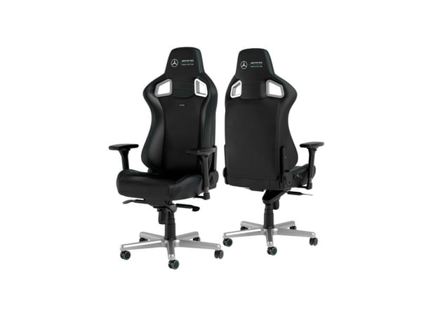 noblechairs EPIC Mercedes, PC-pelituoli, 120 kg, pehmustettu istuin, Pehmustettu selkänoja, Terästä, 4D-käsinoja