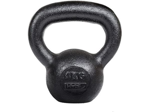 Kettlebell HMS KZG04 støpejern 4 kg Kettlebell HMS KZG04 støpejern 4 kg