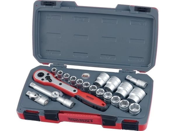 Teng Tools verktøysett T1221 21 deler (167240100)