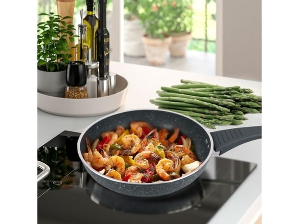 Maestro MR-1214-24 stekepanne i granitt for induksjon 24 cm (MR-1214-24)