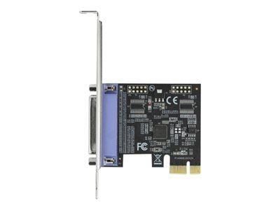 Delock PCI Express-kort til 1 x Parallell IEEE1284 - Parallelladapter - PCIe 2.0 lavprofil - IEEE 1284 x 1