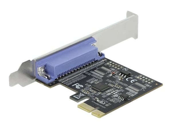Delock PCI Express Card to 1 x Parallel IEEE1284 - Parallell adapter - PCIe 2.0 låg profil - IEEE 1284 x 1