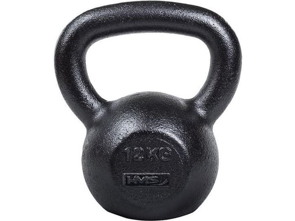 HMS kettlebell i støpejern KZG12 12 kg HMS kettlebell i støpejern KZG12 12 kg