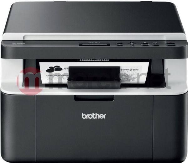 Brother DCP-1512E, laser, Svartvit utskrift, 2400 x 600 DPI, Svartvit kopiering, A4, Svart, Vit