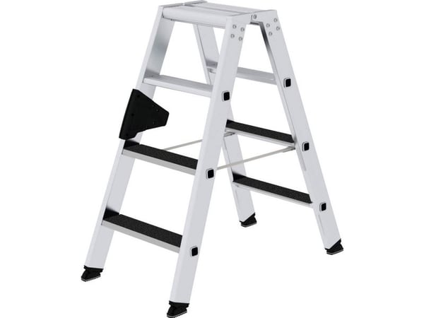 MUNK Günzburger Steigtechnik 41637 aluminium stege med fasta steg arbetshöjd (max): 2,5 m 6,7 kg