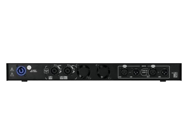 Omnitronic 10451635 Audio Amplifier Power/Phase Black (10451635)
