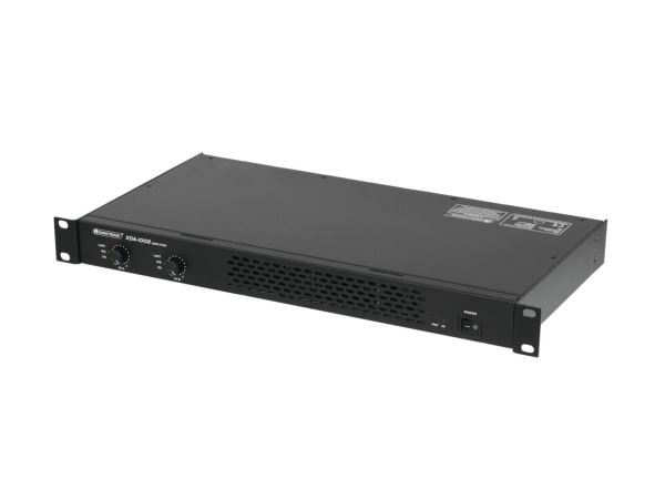 Omnitronic 10451635 Audio Amplifier Power/Phase Black (10451635)