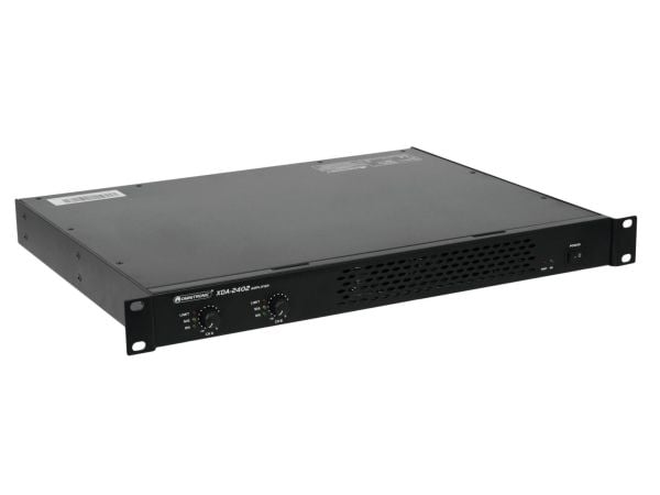 Omnitronic 10451636 Audio Amplifier Power/Phase Black (10451636)