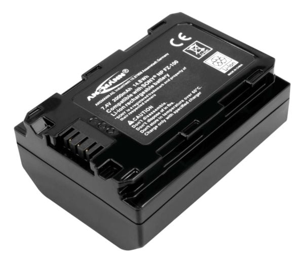 Ansmann 1400-0079, Sony, 2000 mAh, 7,4 V, Lithium Polymer (LiPo)