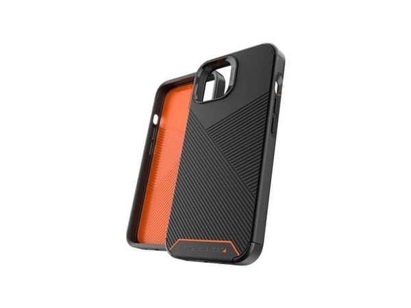 GEAR4 Denali Snap, Etui, Apple, iPhone 13, 15,5 cm (6.1"), Svart, Oransje