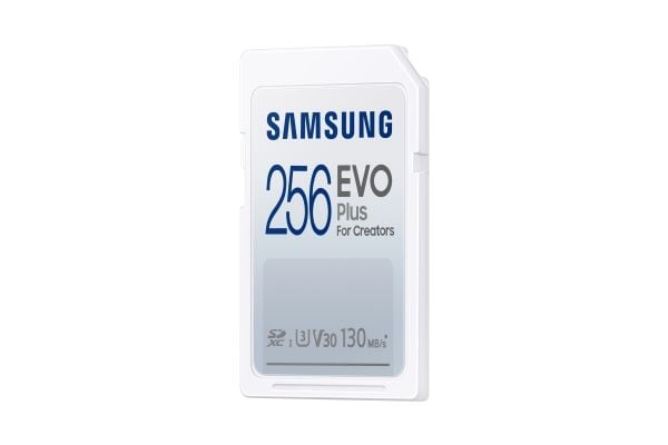 Samsung EVO Plus MB-SC256K - Flashhukommelseskortti - 256 GB - Videoluokka V30 / UHS-I U3 / Class10 - SDXC UHS-I