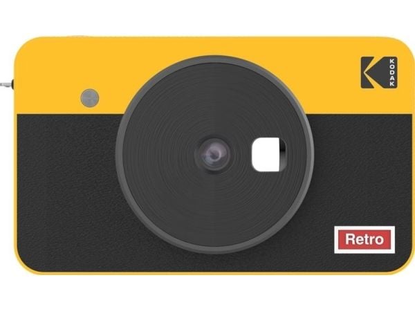 Kodak Mini Shot Combo 2 retro yellow, Litium