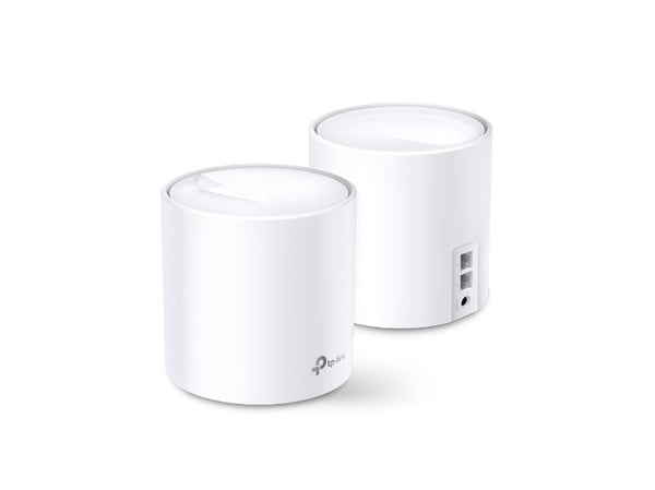 TP-Link Deco X20 (2-pk), Hvid, Intern, Mesh-system, Strøm, FCC: <30 dBm, CE: <20 dBm (2,4 GHz), <23 dBm (5 GHz), Dual-band (2,4 GHz / 5 GHz)