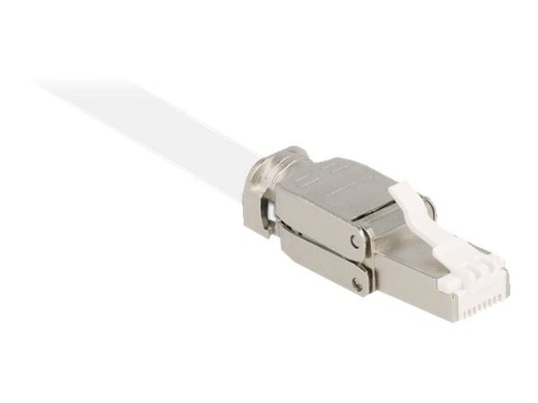 DeLOCK 86927, RJ-45, Hopea, Uros, Suora, Sinkki, Cat6a