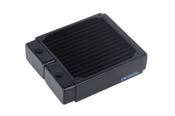 Alphacool NexXxoS XT45, Radiatorblokk, Kobber (Cu), Metall, Sort, 1/4", 1,5 stang, 14 cm
