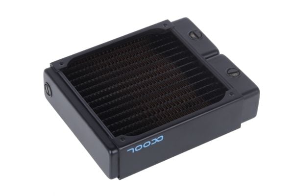 Alphacool NexXxoS XT45, Radiatorblokk, Kobber (Cu), Metall, Sort, 1/4", 1,5 stang, 14 cm