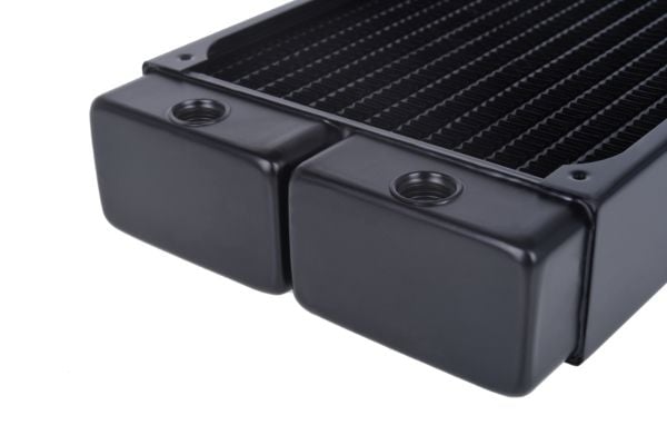 Alphacool NexXxoS XT45, Radiatorblokk, Kobber (Cu), Metall, Sort, 1/4", 1,5 stang, 14 cm