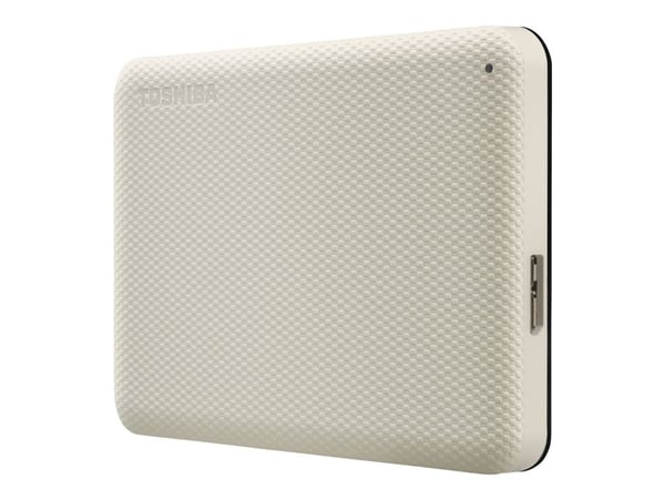 Toshiba Canvio Advance, 2000 GB, 2.5", 2.0/3.2 Gen 1 (3.1 Gen 1), Valkoinen