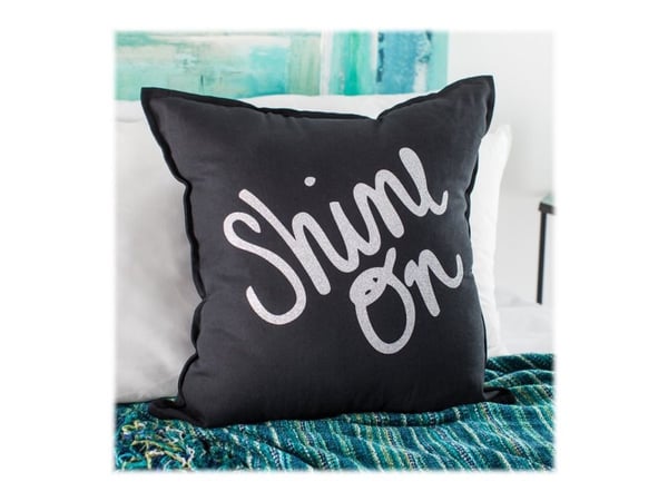 Cricut Smart Iron-on 33x91 cm, 1 ark (Glitter Silver)