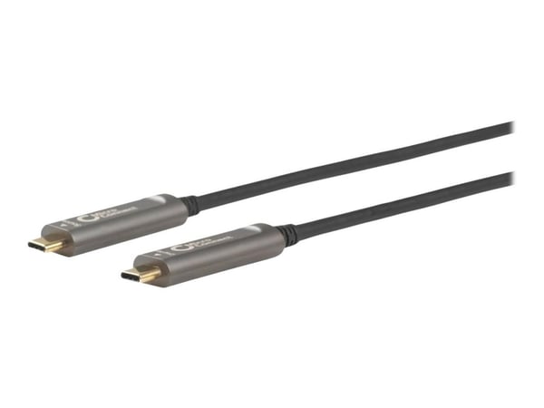 MicroConnect Premium - USB-kabel - 24 pin USB-C (hann) til 24 pin USB-C (hann) - USB 3.1 Gen 2 - 10 m - Active Optical Cable (AOC) - svart