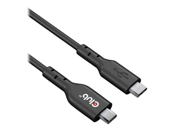 Club 3D - USB-kaapeli - USB-C (uros) - Micro-USB Type B (uros) - USB 3.2 Gen 1 - 3 A - 1 m - kaksisuuntainen