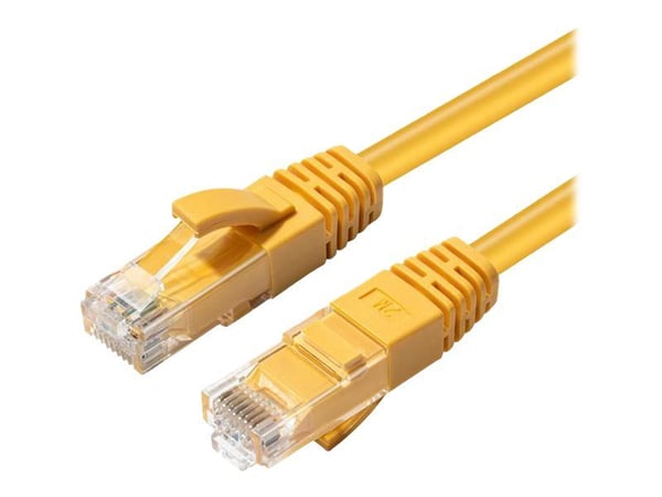 MicroConnect - Koblingskabel - RJ-45 (hann) til RJ-45 (hann) - 7.5 m - 5 mm - UTP - CAT 6a - halogenfri, innendørs, formstøpt, rund, uten hindringe...