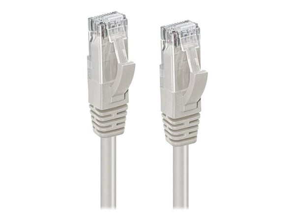 MicroConnect - Koblingskabel - RJ-45 (hann) til RJ-45 (hann) - 1 m - 5 mm - UTP - CAT 6a - halogenfri, innendørs, formstøpt, rund, uten hindringer ...