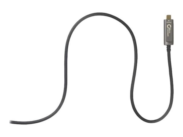 MicroConnect Premium - USB-kabel - 24 pin USB-C (hann) til 24 pin USB-C (hann) - USB 3.1 Gen 2 - 15 m - Active Optical Cable (AOC) - svart